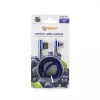 Sbox USB->Micro USB 90 M/M 1.5m USB-MICRO-90BL blueberry Blau