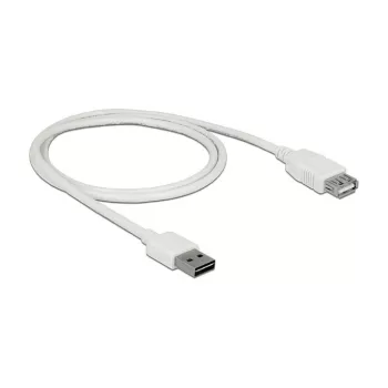 USB-Kabel DeLOCK 85199 USB 2.0 1m USB A Weiß
