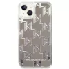Karl Lagerfeld KLHCP14MLMNMS iPhone 14 Plus 6.7 Hardcase Silber / Silber Liquid Glitter Monogram