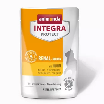 Animonda Integra Protect Renal Nassfutter für Katzen mit Huhn, 85 g