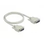 Serielles Kabel DeLOCK 85975 Beige 1m Sub-D15