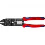 Knipex 97 21 215 Kabelcrimpzange Crimpwerkzeug Schwarz, Blau, Rot