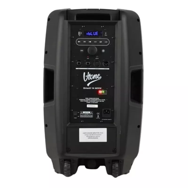 V-TONE OrionX 14 ACCU - aktiver batteriebetriebener 14-Lautsprecher