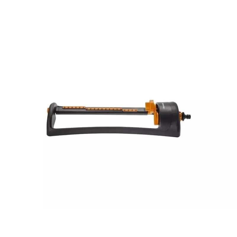 Fiskars 1023661 Wassersprenger Metall Schwarz, Orange