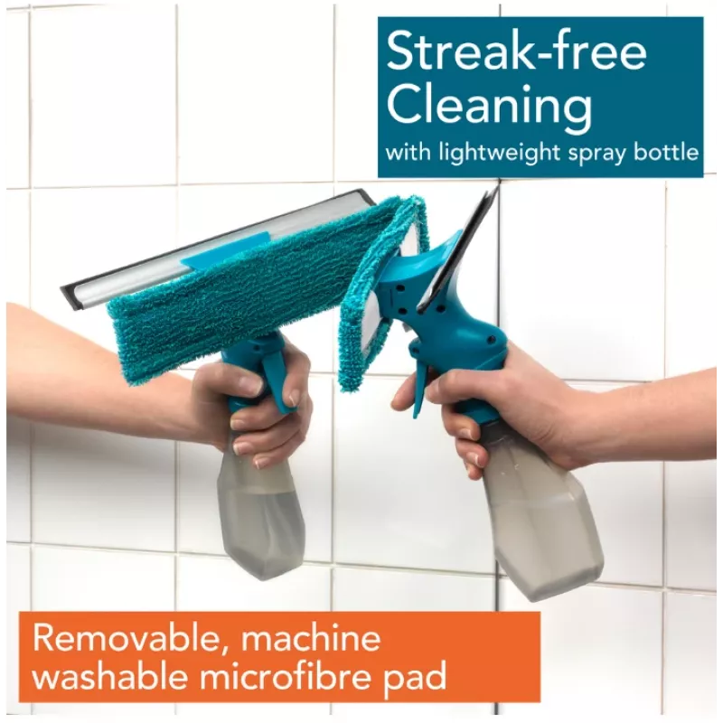 Fensterreinigung 2-in-1 Spray Beldray LA024275TQEU7 – Sprüh- und Abzieherwerkzeug