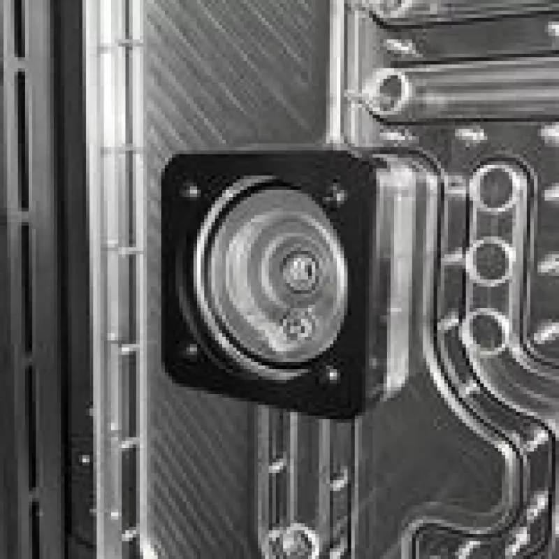 Stealkey Customs Distroplate NV7 D-RGB weiß – Distroplate für PC-Wasserkühlung, Modell NV7, D-RGB-Beleuchtung, weiße Ausführung