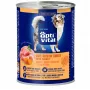 OPTIVITAL Hühnerpastete, reich an Pute und Karotten - Nassfutter für Hunde - 400g