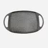 Grillplatte Pensofal Saxum 47x27 cm antihaftbeschichtet langlebig