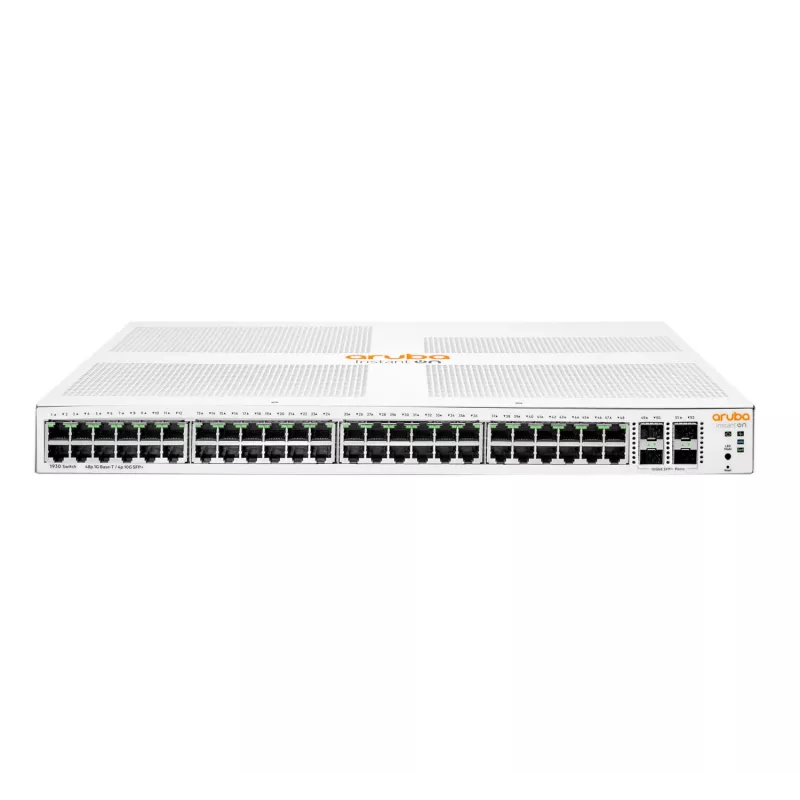 Aruba Instant On 1930 48G Class4 PoE 4SFP/SFP+ 370W Managed L2+ Gigabit Ethernet (10/100/1000) Power over Ethernet (PoE) 1U Weiß