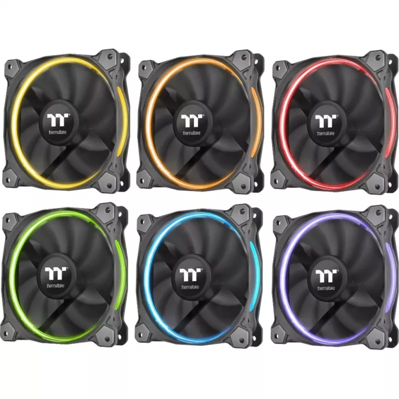 Thermaltake Riing 14 RGB TT Premium Edition 3-Pack 140mm ARGB Gehäuselüfter