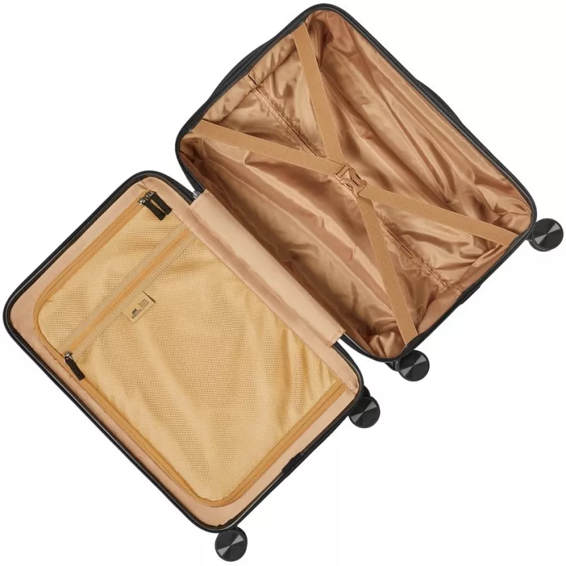 Kabinenkoffer Rivacase Clark ECO 8181 — kompakter Handgepäckkoffer, schwarz
