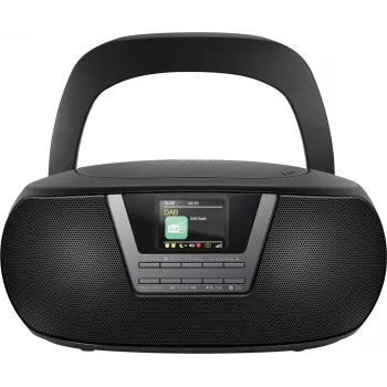 Musiksystem SENCOR SPT6200DB mit CD/MP3, USB, Bluetooth 5.3 und DAB+ Tuner, 3W RMS, 1,77 Zoll TFT-Display