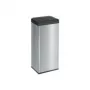Abfalleimer Hailo BIG BOX 60L SIL 6460-312, 60 L Fassungsvermögen, silber