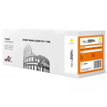 Toner für OKI C310 TO-C310YN Gelb 100% neu
