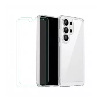 Starterkit für Samsung Galaxy S26+ – Mobeen-Hülle, gehärtetes Glas-Displayschutz, 25W-Ladegerät