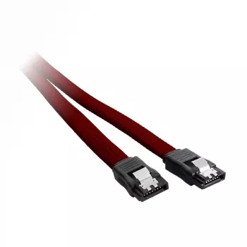 CableMod ModMesh - SATA-Kabel - Serial ATA 150/300/600 - SATA (W) zu SATA (W) - 60cm - Blood Rot (CM-CAB-SATA-N60KBR-R)