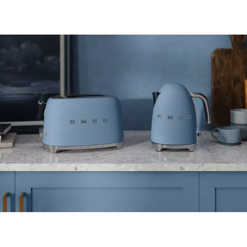 Smeg KLF03SBMEU Wasserkocher 1,7 L 2400 W Blau