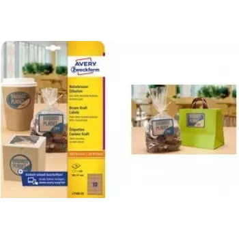 Avery Zweckform Produktetiketten A4 210 x 297 mm 25 Blatt L7109-25