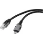 Renkforce USB, Netzwerkadapterkabel [1x USB-C®-Stecker - 1x RJ45-Stecker] 5,00 m Aluminium-Stecker (RF-6055782)