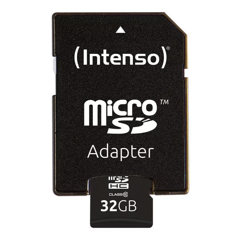 SPEICHER MICRO SDHC 32 GB C10/MIT ADAPTER 3413480 INTENSO