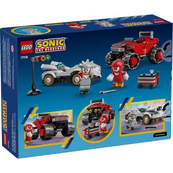 LEGO SONIC THE HEDGEHOG 77118 Silvers Auto gegen Knuckles‘ Monster-Truck