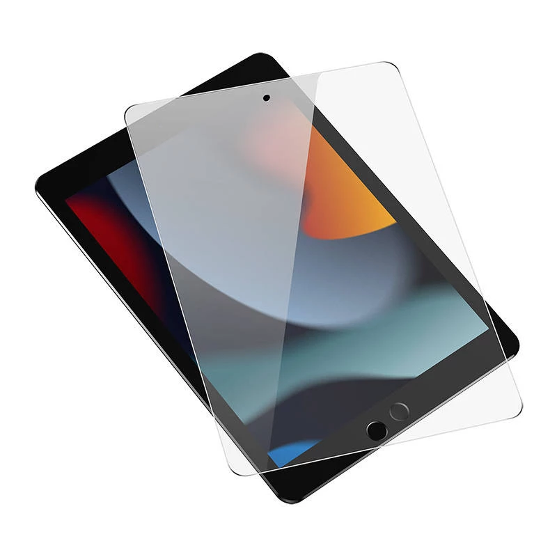 Tempered Glass Displayschutzfolie Baseus Crystal 0,3 mm für iPad 10,2 Zoll (iPad 7/8/9), iPad Pro/Air 3 — 2 Stück