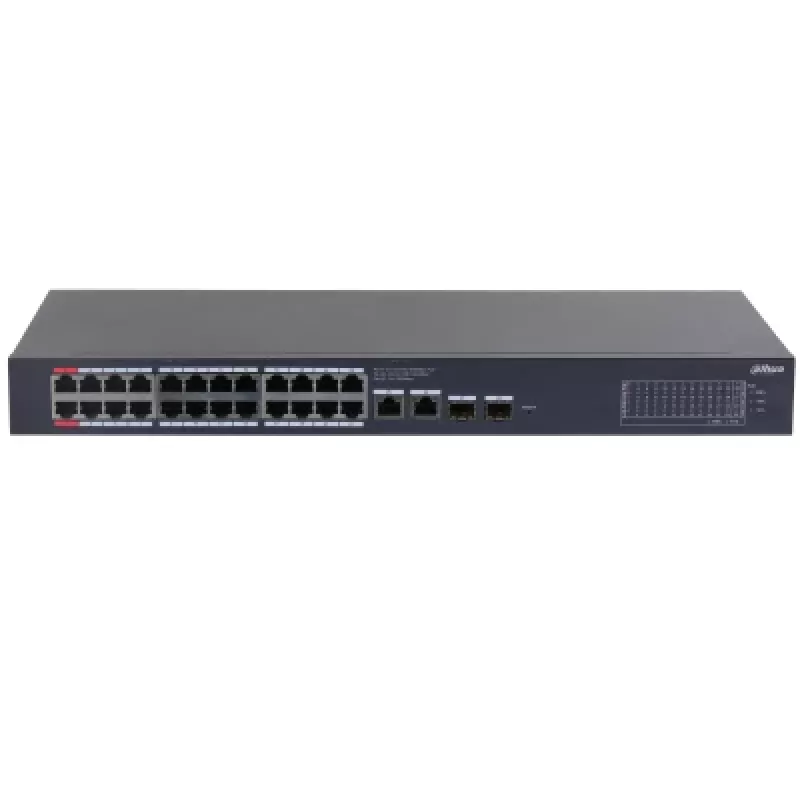 Dahua Technology CS4228-24GT-375 Managed L2 Gigabit Ethernet (10/100/1000) Power over Ethernet (PoE) Schwarz