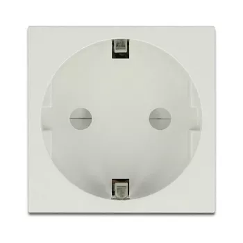 Steckdose DELOCK CEE 7/3 (Typ E) weiß, 250 V, 16 A, 4000 W