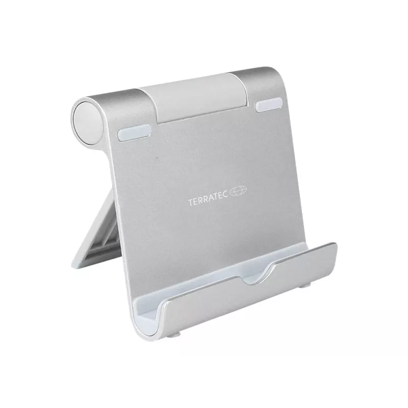 TERRATEC iTab S - Ständer für Mobiltelefon / Tablet - Aluminium - Silber - Tischständer (219727)