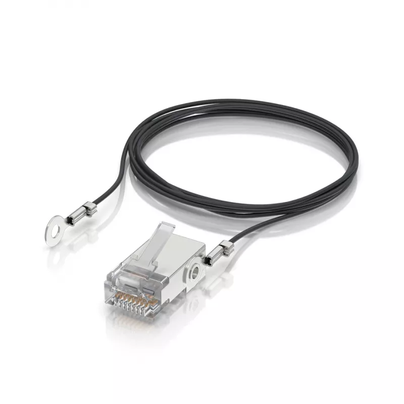 Netzwerkkabel Ubiquiti UISP-CONNECTOR-GND 1 m RJ-45 schwarz