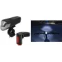 Front-LED-Beleuchtungsset FISCHER TWIN 80 Lux, umschaltbar auf 40 Lux und 20 Lux