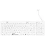 GETT TKG-110-GCQ-MED-AM-IP68-BACKL-WHITE-USB - Tastatur - hintergrundbeleuchtet - USB - Deutsch - Weiß