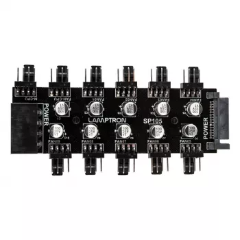 Lamptron SP105 10-fach PWM-Lüfter-Hub