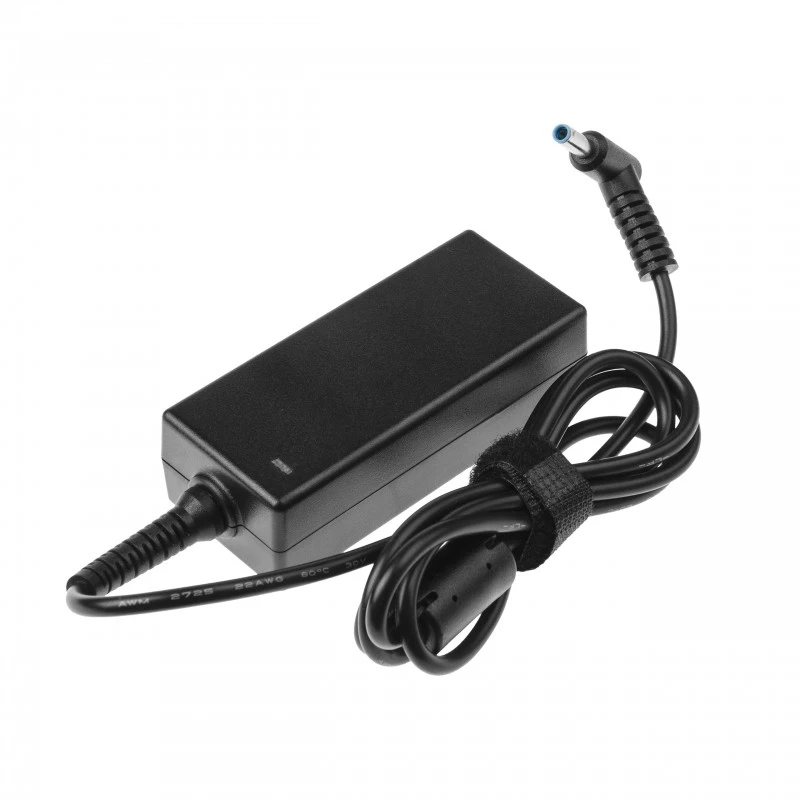 AC-to-DC Laptop-Netzadapter Green Cell AD74P 45W 19.5V 2.31A für den Innenbereich, Schwarz