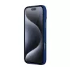Magnetische Schutzhülle Nillkin LensWing für Apple iPhone 16 Pro Max — Blau, MagSafe-kompatibel, erhöhter Kamerarand