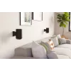 Vogels Wandhalterung | Lautsprecher-Wandhalterung für Sonos Era 100 | Neigbar, drehbar | Maximale Tragfähigkeit 7 kg | Schwarz