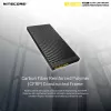 Tragbare Powerbank Nitecore NB10000 — 10000 mAh, USB‑A + USB‑C, 38 W Gesamtausgang, grau