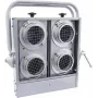 Stage PAR-36 Can Light EUROLITE Audience Blinder 4xPAR-36 silber (Modell 42103420)