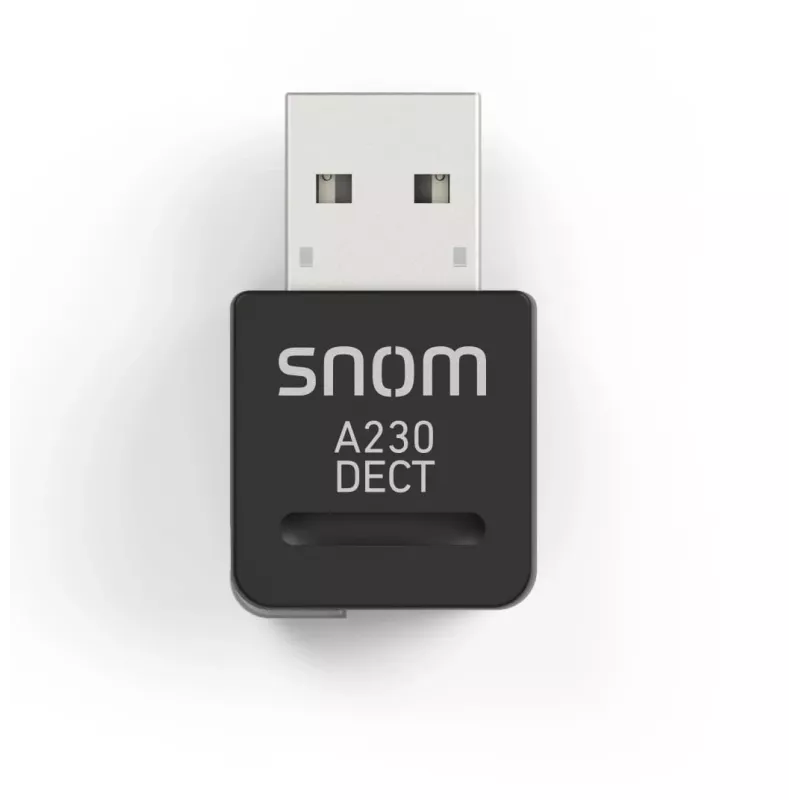 snom A230 DECT USB-Flash-Laufwerk - Netzwerkadapter - USB2.0 - DECT (4386)