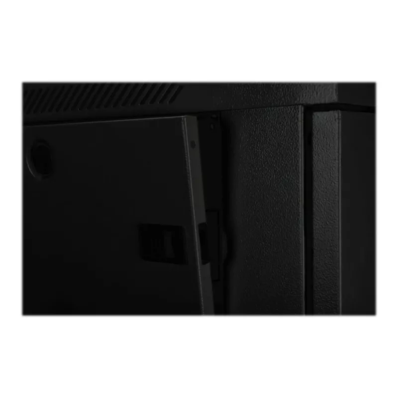 DIGITUS Dynamic Basic DN-19 16-U-EC-SW - Schrank - Netzwerkschrank - geeignet für Wandmontage - RAL 9005 - 16U - 48,3 cm (19 inch)