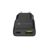 Netzteil NATEC Ribera NUC-2377 — 1×USB-A, 1×USB-C, 3 A Ausgang