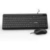 Inca IMK-377 Tastatur Maus enthalten Office USB Türkisch Schwarz