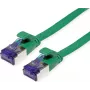 VALUE Patchkabel Cat.6A (Klasse EA) FTP, extraflach, Grün, 3 m (21.99.2143)