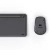 Multi-Device Tastatur- und Maus-Set Schwarz Grau