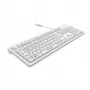 MAN&MACHINE Keyboard ITs Cool white Hygienetastatur, USB, 99 Tasten, DE (ITSC/DE/W5)