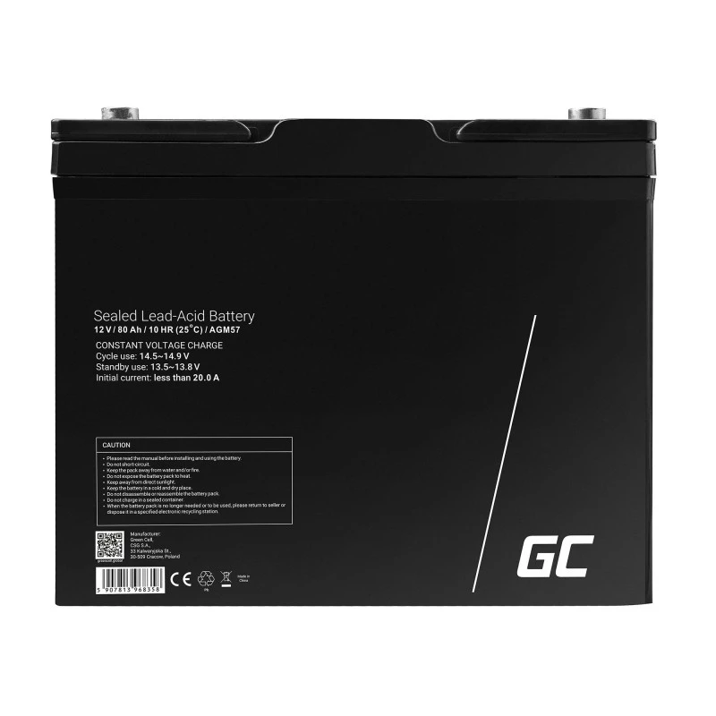 Batterie AGM VRLA 12V 80Ah