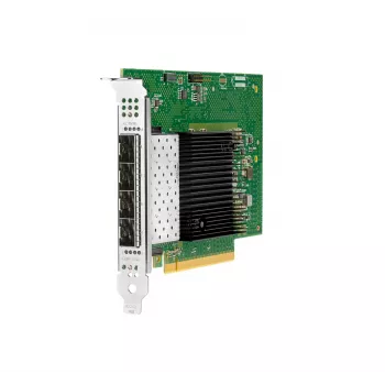 Hewlett Packard Enterprise Intel E810-XXVDA4 – Netzwerkadapter – PCIe 4,0 x16 – 25 Gigabit SFP28 x 4 – für Edgeline e920, ProLiant DL20 Gen10, DL325 Gen10, DL345 Gen10, DL360 Gen10