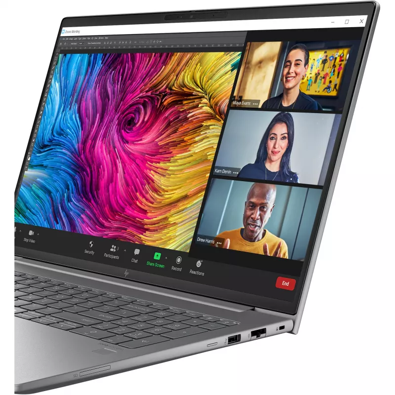 HP ZBook Power 16 G11 A Mobile Workstation - AMD Ryzen 7 8845HS - Win 11 Pro - Radeon 780M - 32 GB RAM - 1 TB SSD NVMe, TLC - 40,6 cm (16 Zoll)
