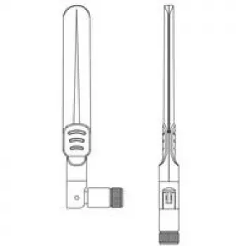Extreme Networks - Antenne - Wi-Fi - 5,2 dBi, 3,2 dBi - omnidirektional - Innenbereich - Weiß - für Zebra AP 6522 (ML-2452-APA2-02)