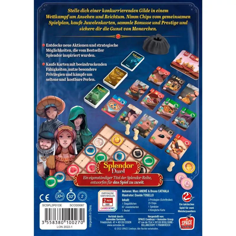Splendor Duel, Brettspiel